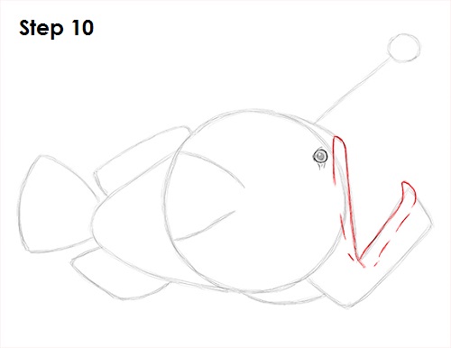 Draw Anglerfish 10