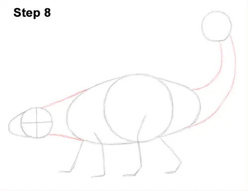 How to Draw an Ankylosaurus