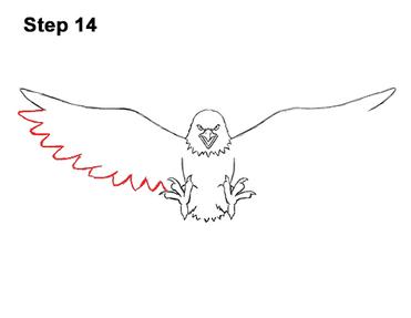 easy eagle drawings