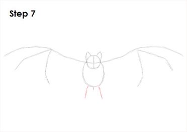 vampire bat drawing