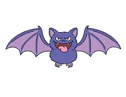 How to draw a cartoon Bat Halloween