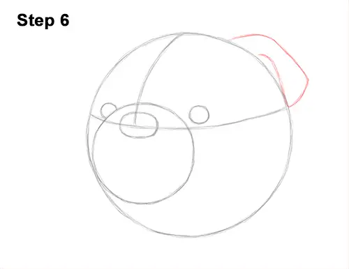 How to Draw a Bulldog Head Portrait Face 6