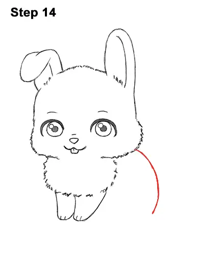 Draw Cute Cartoon Bunny Rabbit Chibi Little Mini 14
