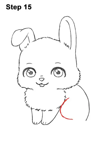 Draw Cute Cartoon Bunny Rabbit Chibi Little Mini 15