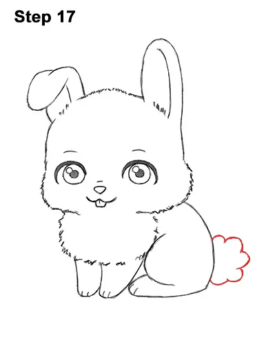 Draw Cute Cartoon Bunny Rabbit Chibi Little Mini 17