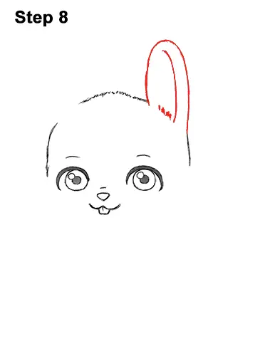 Draw Cute Cartoon Bunny Rabbit Chibi Little Mini 8