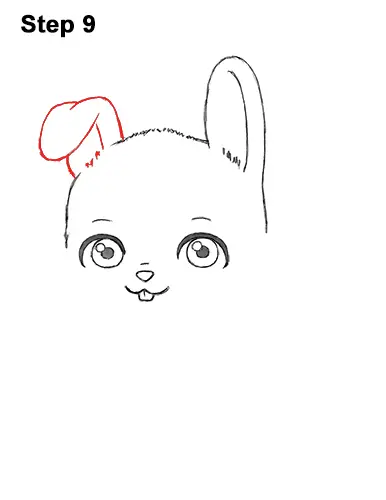 Draw Cute Cartoon Bunny Rabbit Chibi Little Mini 9