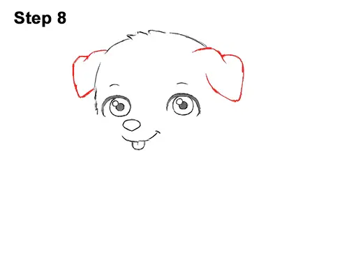 How to Draw a Puppy (Cartoon)