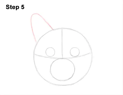 How to Draw a Tabby Kitty Cat Head Detail 5