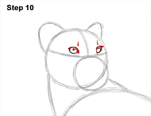 How to Draw a Cheetah Standing Side 10