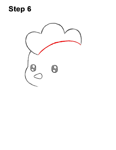 How to Draw Cute Cartoon Chicken Chibi Kawaii 6