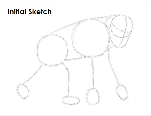 Draw Chipmanzee Sketch