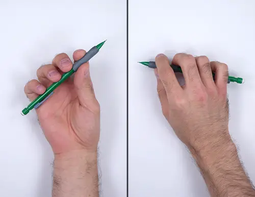 How to Draw a Circle Easy Simple Beginner Basic Art Fundamental Hold Pencil Hand