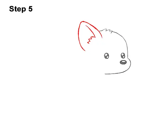 How to Draw Cute Cartoon Corgi Puppy Dog Chibi Kawaii 5