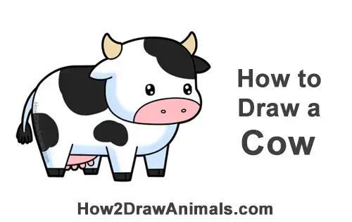 cute cartoon cow