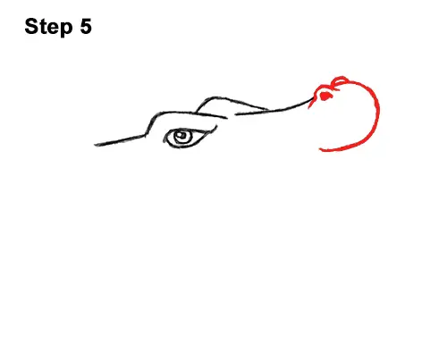 How to Draw Angry Cartoon Crocodile Alligator Smile 5