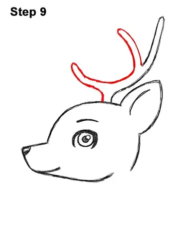 How To Draw A Deer Cartoon Video Step By Step Pictures