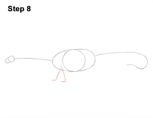 How to Draw Dinosaur Diplodocus Sauropod 8
