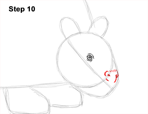 How to Draw a Doedicurus Glyptodon 10