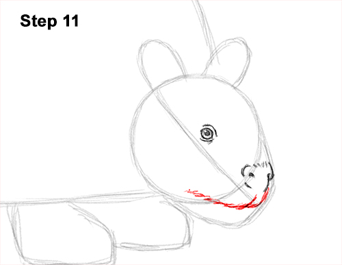 How to Draw a Doedicurus Glyptodon 11