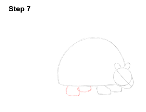 How to Draw a Doedicurus Glyptodon 7