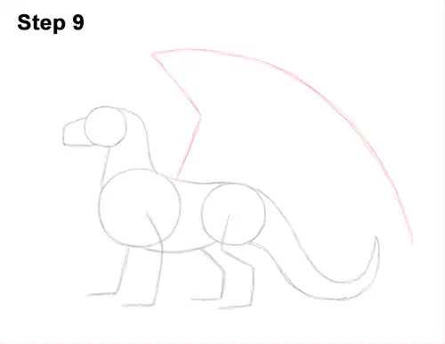 How to Draw a Spring Summer Earth Dragon 9