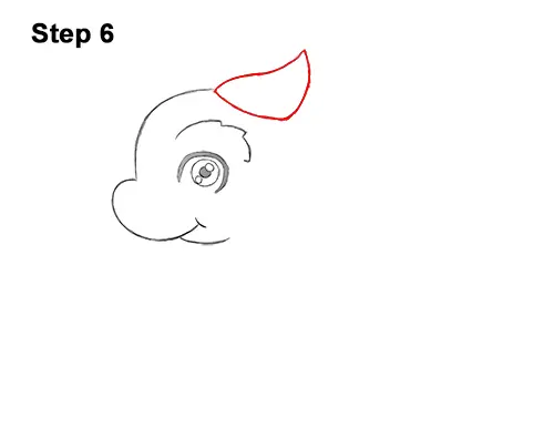 How to Draw a Cute Cartoon Baby Dragon Chibi Kawaii 6