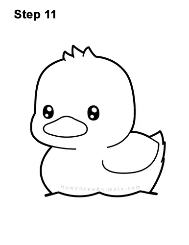 EbolaRocks on FunnyStuff, Cute Duck Drawing HD phone wallpaper | Pxfuel