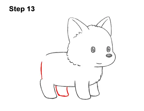 How to Draw a German Shepherd Puppy Dog (Cartoon) VIDEO & Step-by-Step ...