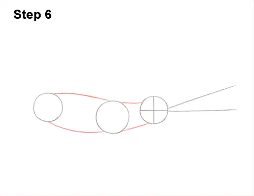 How to Draw a Gharial Gavial Crocodile 6