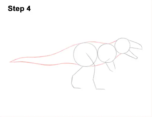 How to Draw a Giganotosaurus Dinosaur from Jurassic World Dominion 4
