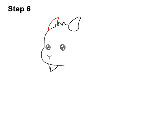 How to Draw Cute Cartoon Goat Chibi Kawaii 6