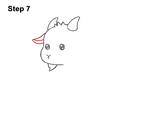 How to Draw a Goat (Cartoon) VIDEO & Step-by-Step Pictures