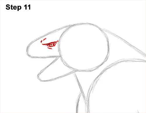 How to Draw Godzilla Monster Side Gojira Kaiju 11