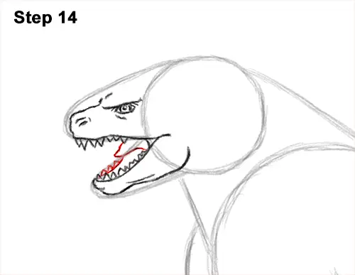 How to Draw Godzilla Monster Side Gojira Kaiju 14