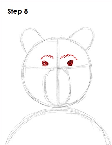 Draw Grizzly Bear 8