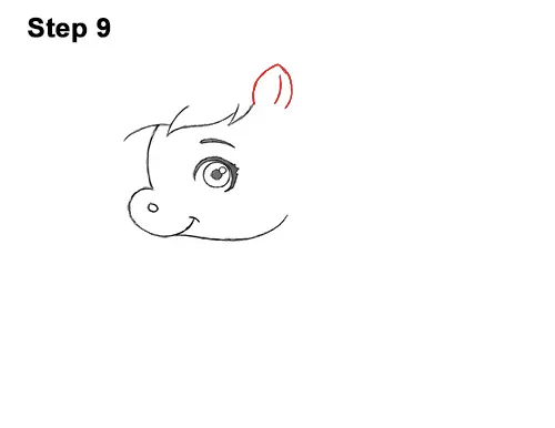 How to Draw a Horse / Pony (Cartoon)