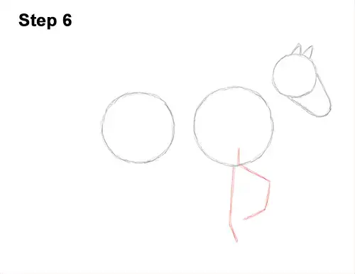 كيفية رسم حصان غجري فانر ايرش كوب 6