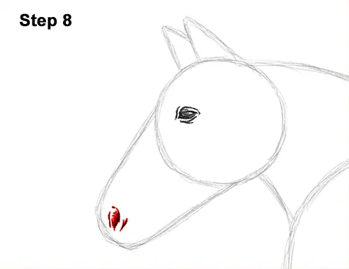 Draw Running Horse 8