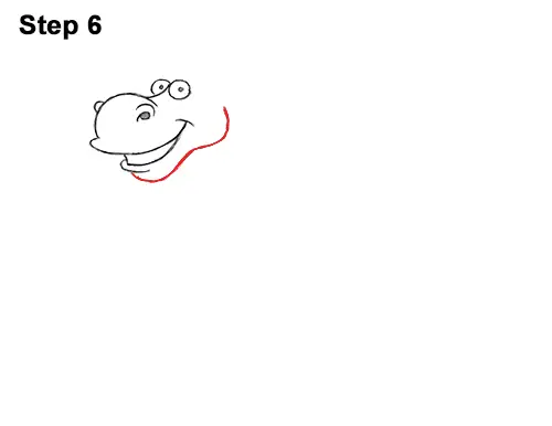 Draw Funny Goofy Cartoon Horse 6