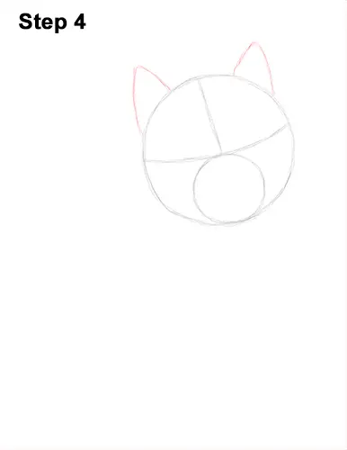 Draw Husky Puppy Dog 4