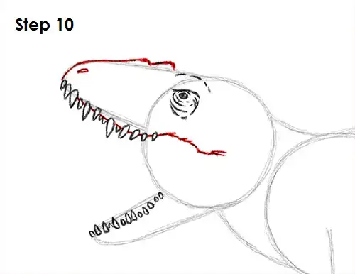 How To Draw An Indominus Rex Dinosaur