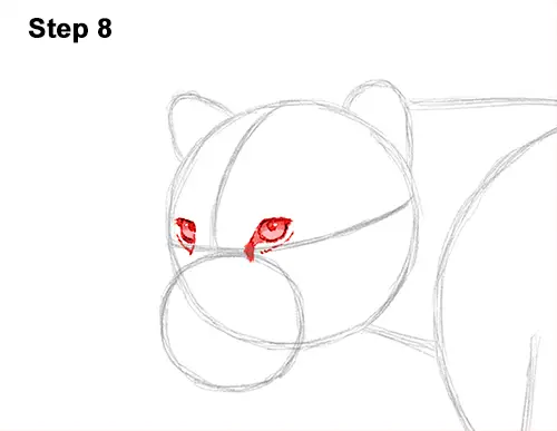 Draw Jaguar Big Cat 8