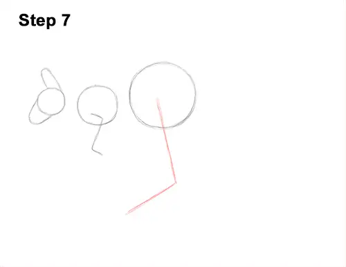 How to Draw a Red Kangaroo Jumping Hopping Leaping 7