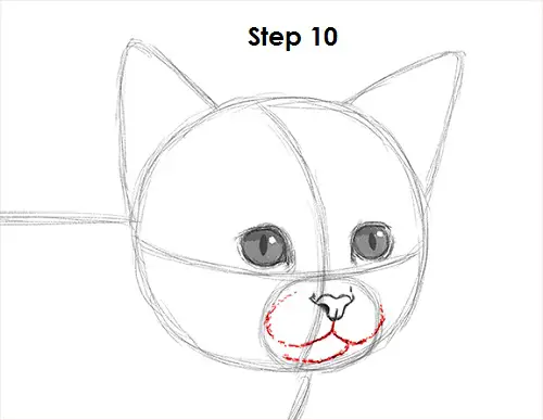 Draw Kitten 10
