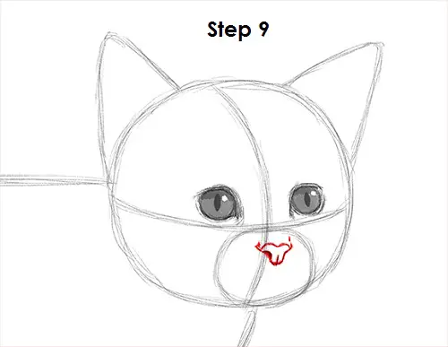 Draw Kitten 9
