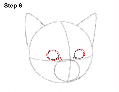 How to Draw a Kitten (Head Detail)