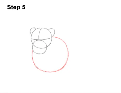 How to Draw a Lion Color Side Laying Lying Down 5