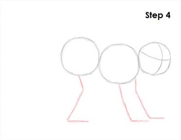 how to draw a monkey step by step