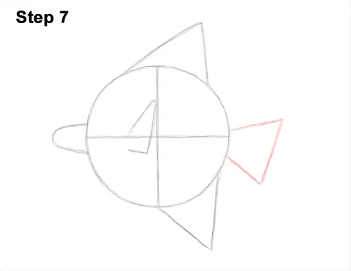 How to Draw Moorish Idol Fish 7